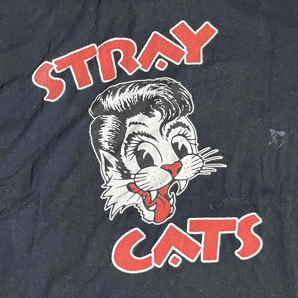 Stray Cats Preowned Xl Band Tshirt